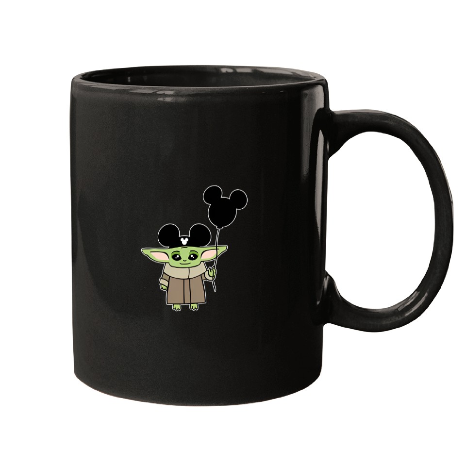 Baby Yoda Mugs, Disney Yoda Mugs, Disney Mugs, Disney Trip Mugs, Star ...