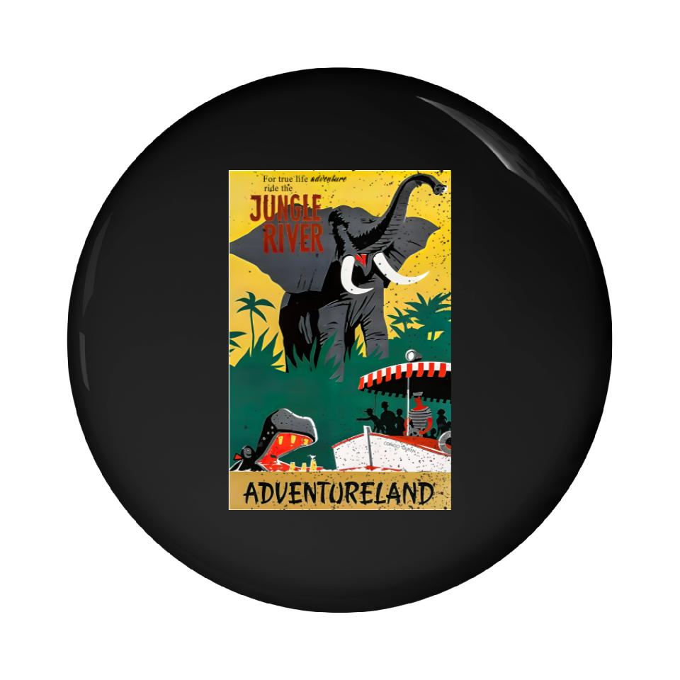 Jungle Cruise Pin Buttons, Disney Jungle Cruise Ride Pin Buttons | ID ...