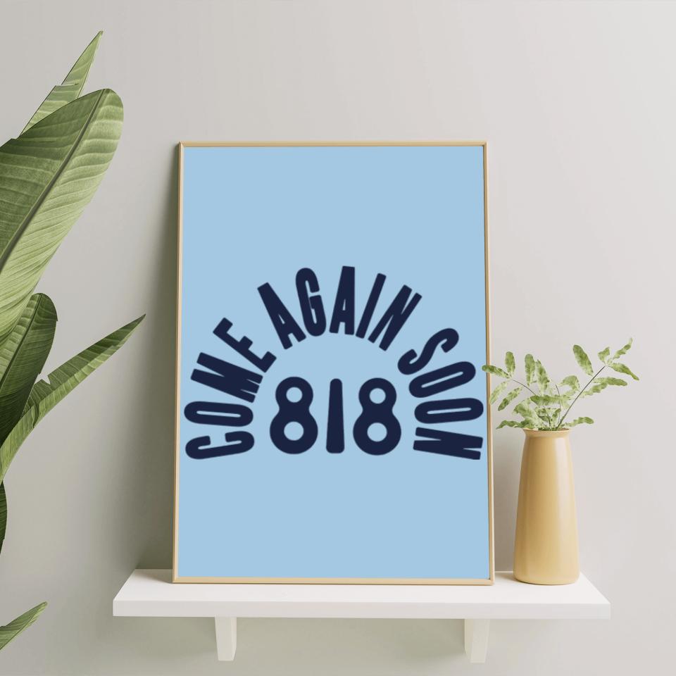 818 Tequila Double Sided Poster Set