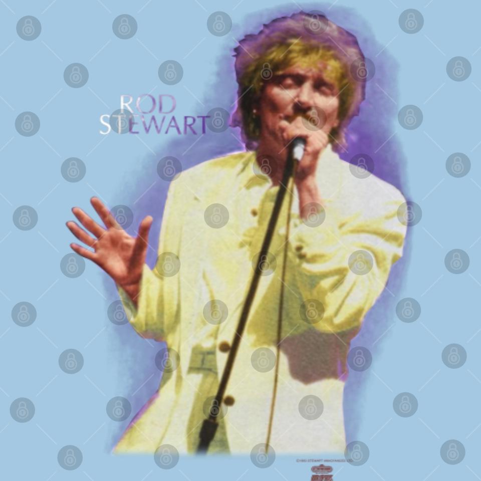 Vintage Rod Stewart Tour Poster Set