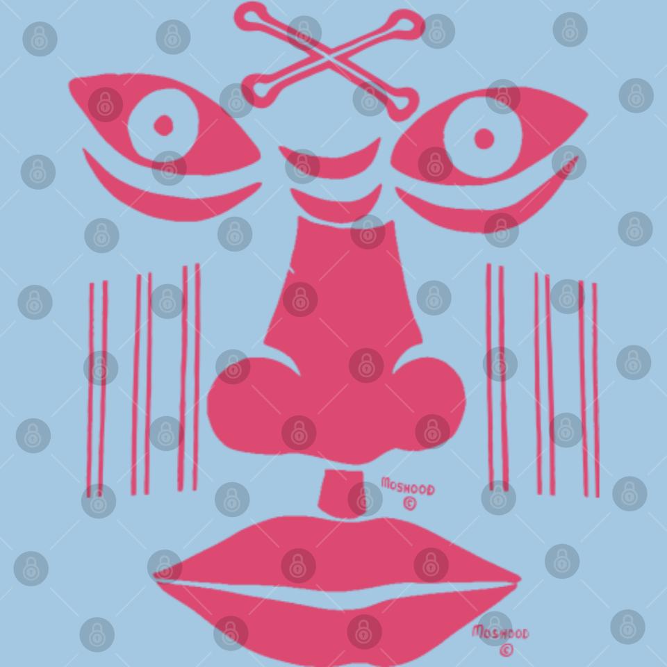 80s Moshood Afrikan Spirit Double Face Poster Set  -