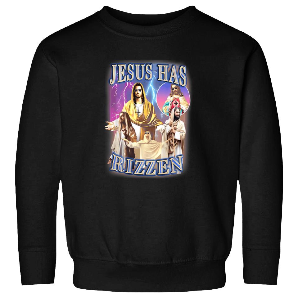 Jesus Has Rizzen On Back - He Is Rizzen Jesus Rizz : Bobs Burgers ...