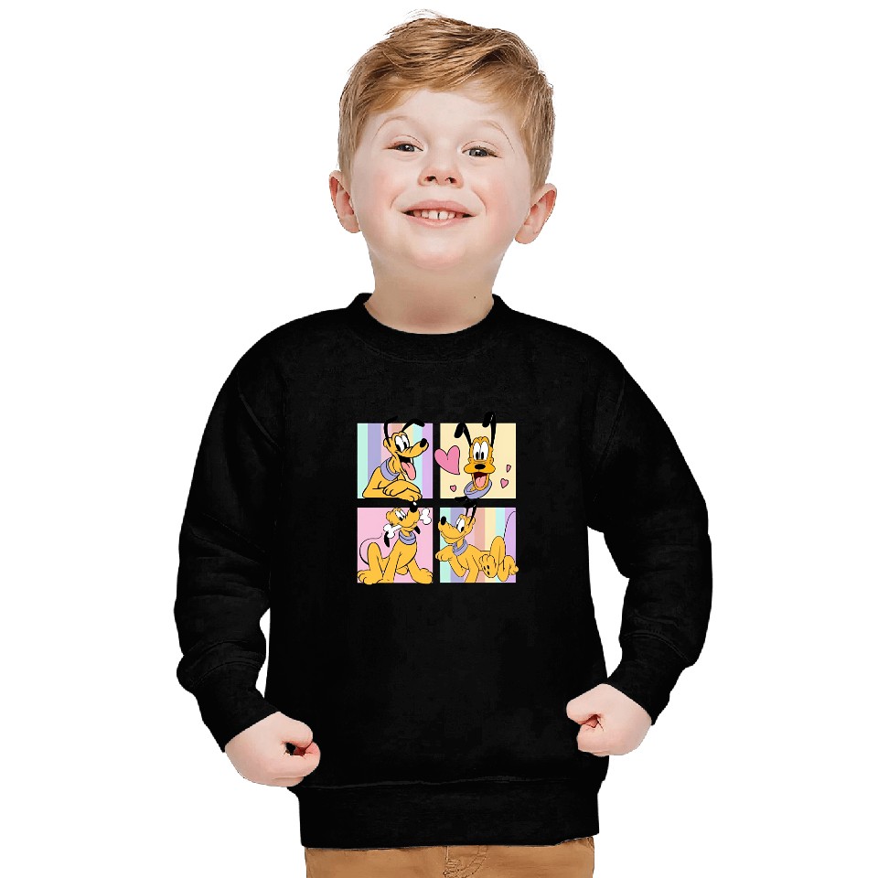 Disney Pluto Dog  Sweatshirts, Pluto Graphic Sweatshirts