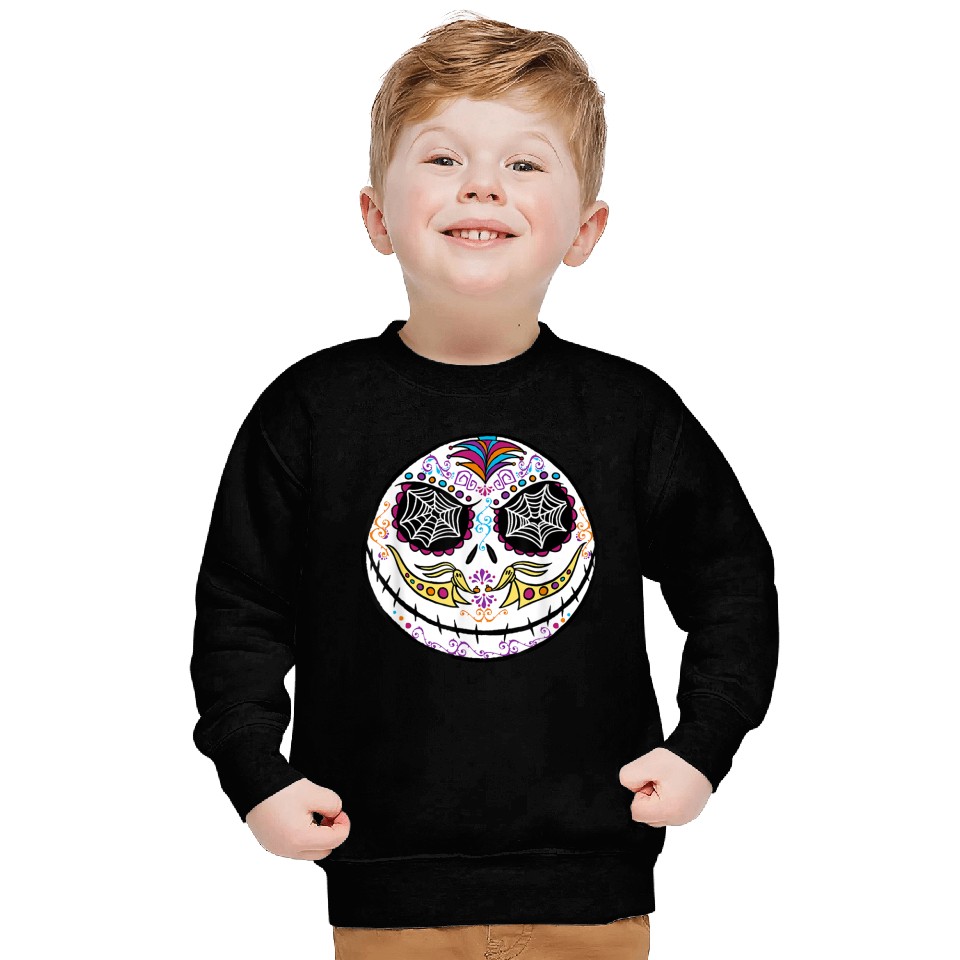 disneys The Nightmare Before Christmas Jack Sugar Skull Sweatshirts