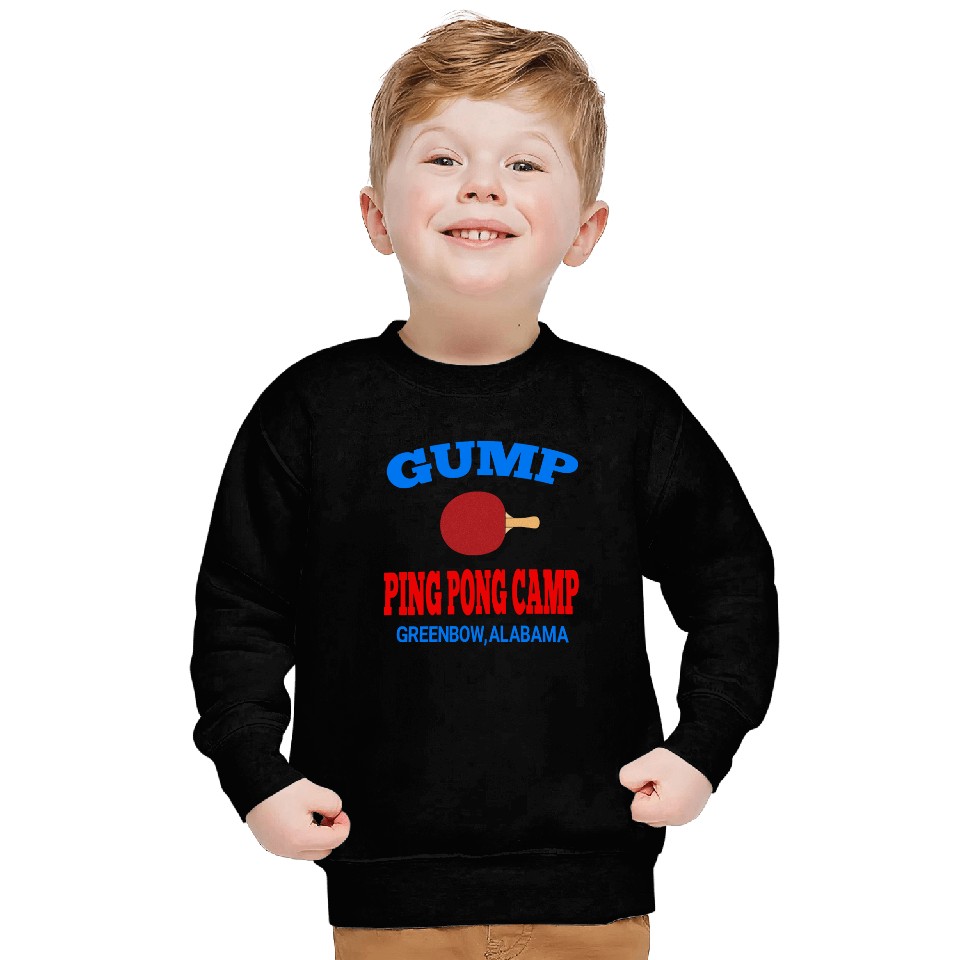 Nirvan Forrest Gump Ping Pong Camp Unisex Sweatshirt