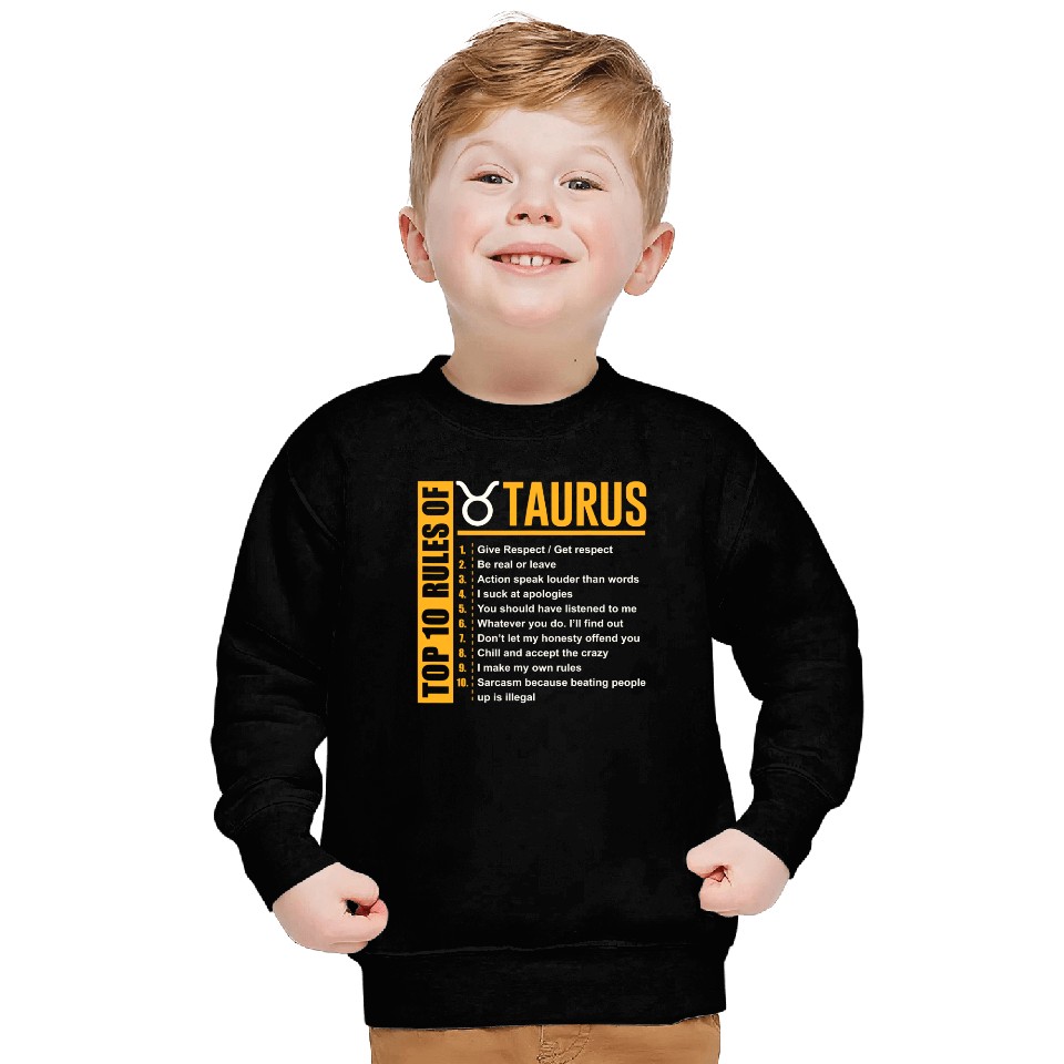 Top 10 Rules Of Taurus Zodiac Sweatshirt