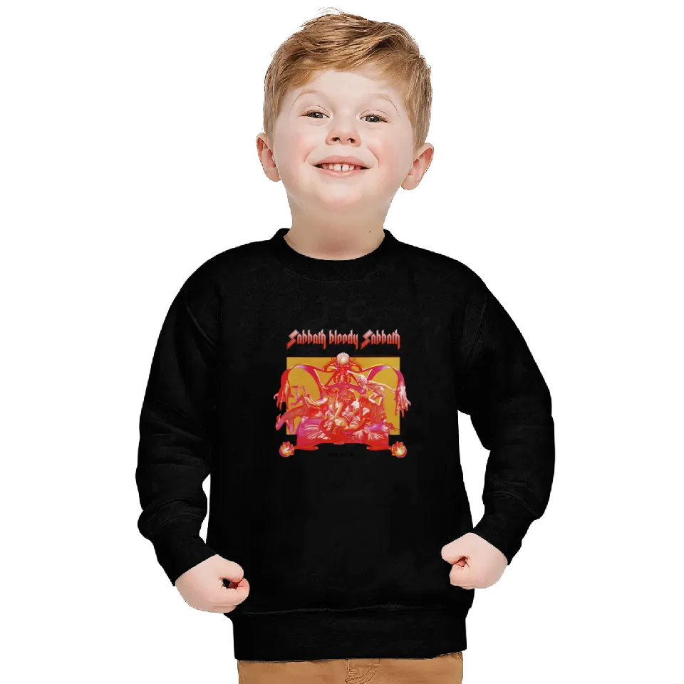 Black Sabbath Official Sabbath Bloody Sabbath Bright Sweatshirt