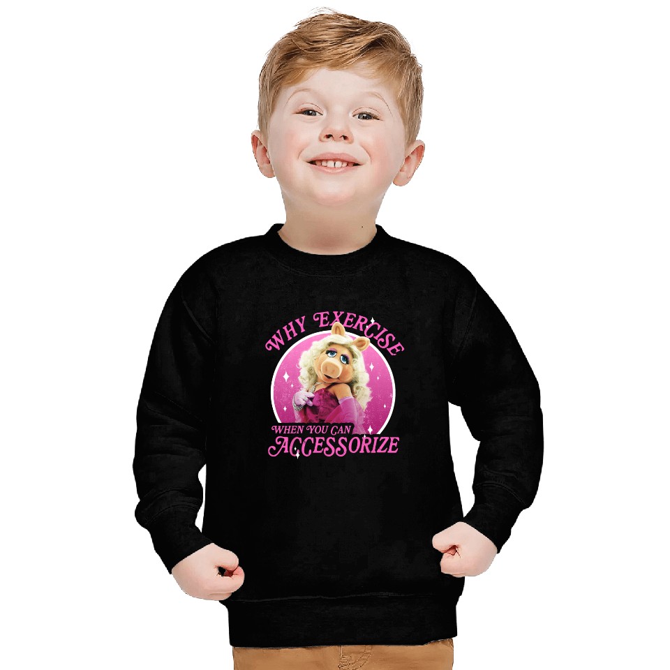 Disney The Muppets Miss Piggy Why Exercise Accessorize Sweatshirts