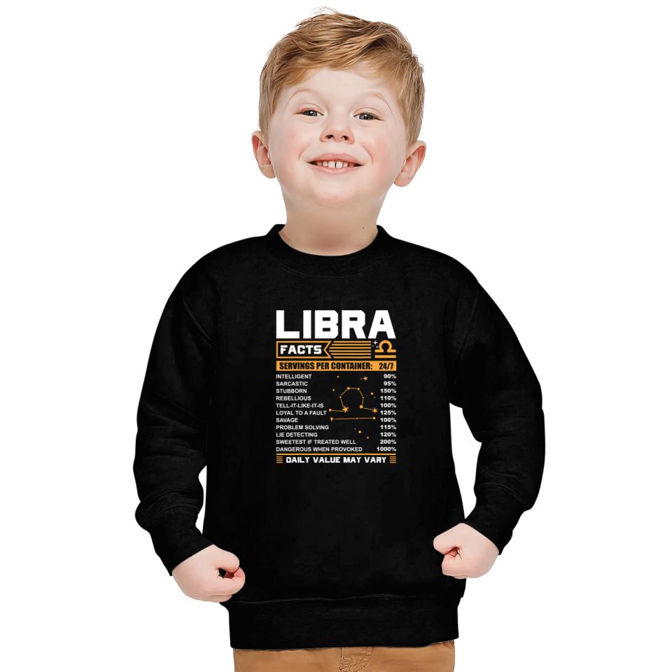 Libra Birthday Facts Sweatshirt
