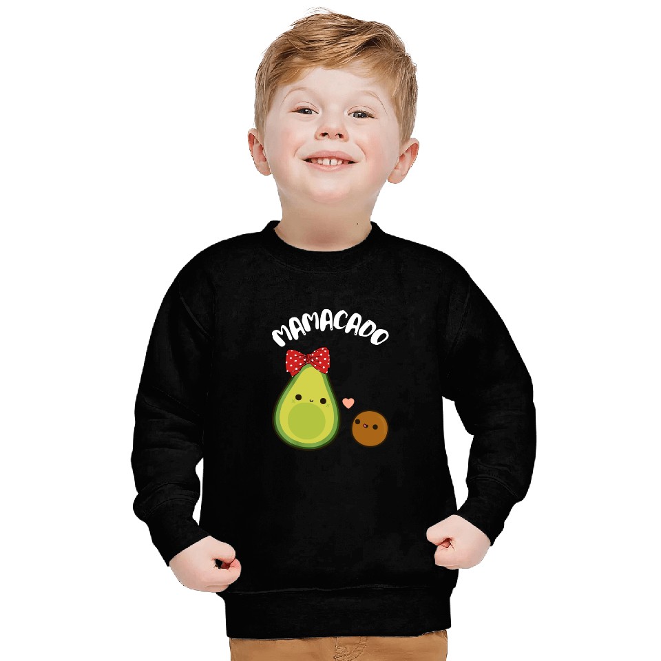 Mamacado  Avocado Pregnant Mom Sweatshirt
