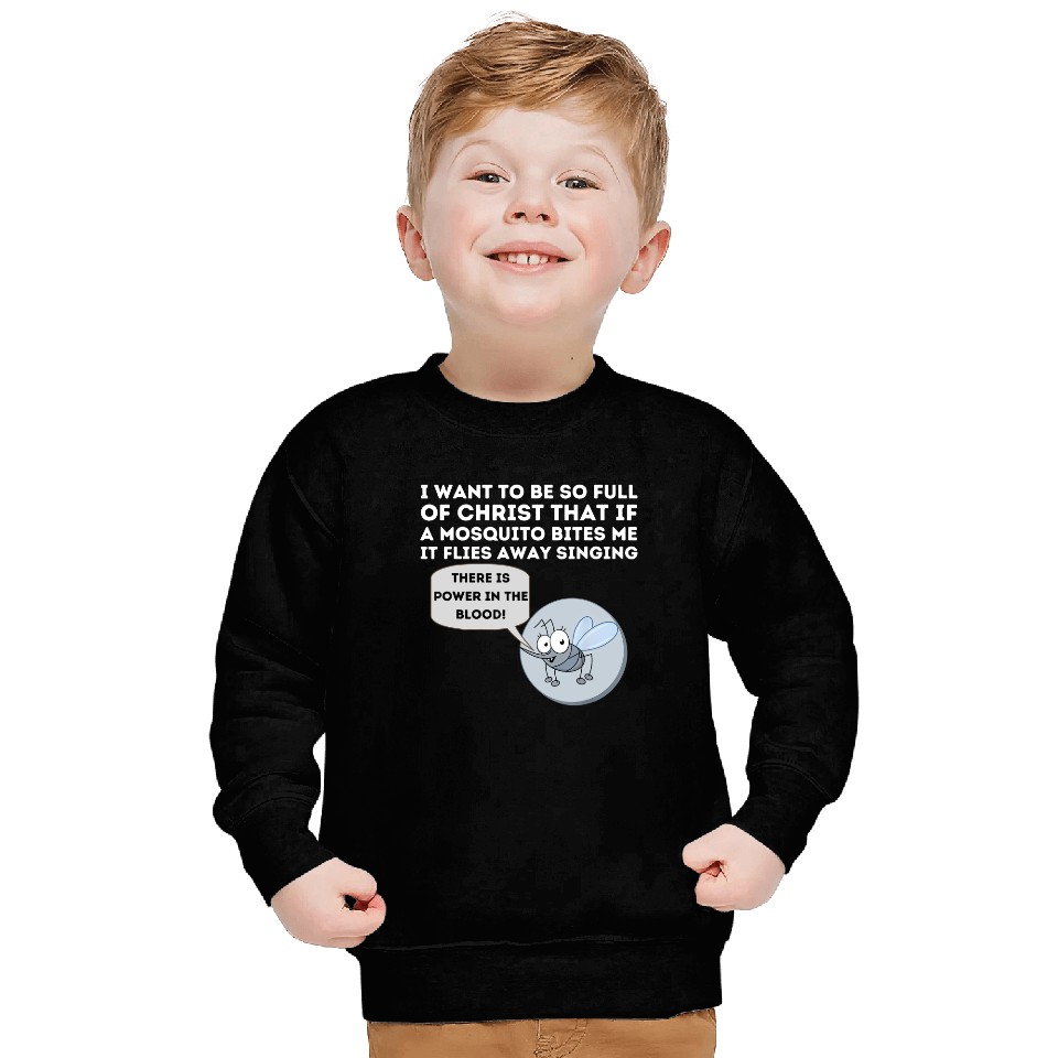 Mosquito Joke Sweatshirt