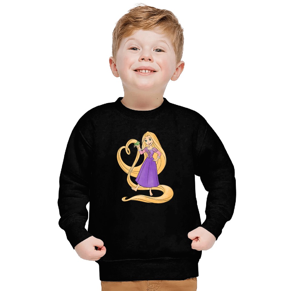 Disney Princess Rapunzel Heart and Pascal Sweatshirts
