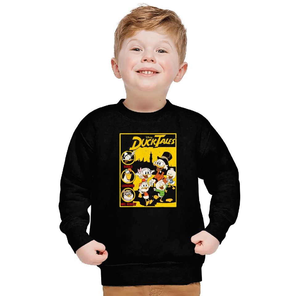 Disney DuckTales Comic Book Cover Sweatshirts