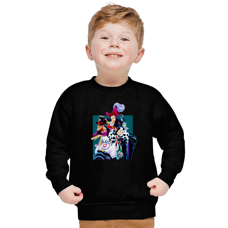 Disney Villains Character Group Sweatshirts