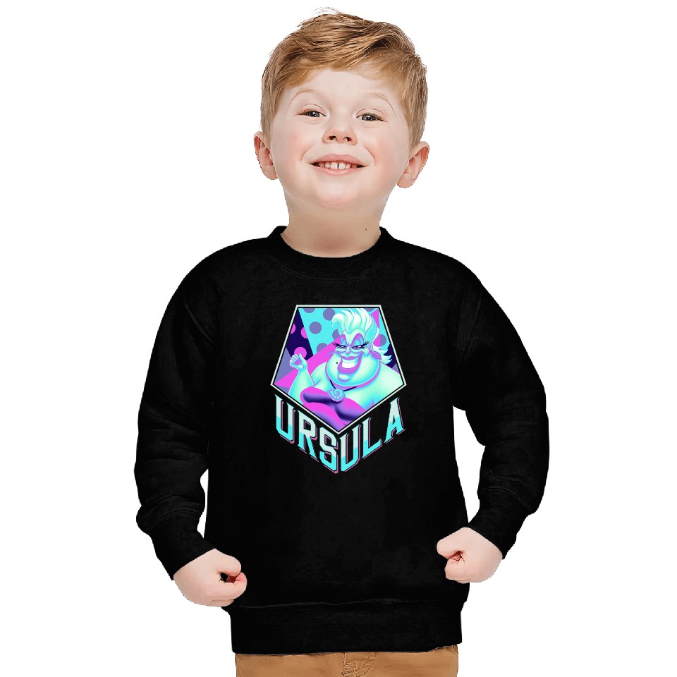 Disney Little Mermaid Ursula Pop Art Graphic Sweatshirts