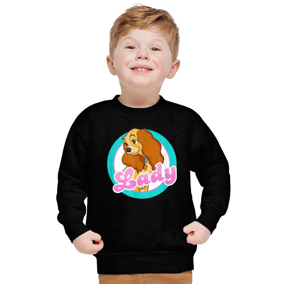 Disneyss Lady Faces Lady And The Tramp Sweatshirts