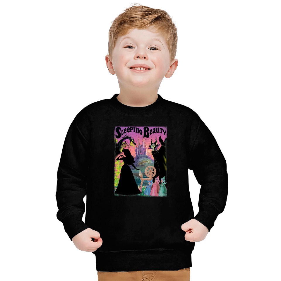 Disney Sleeping Beauty Aurora Maleficent Poster Sweatshirts