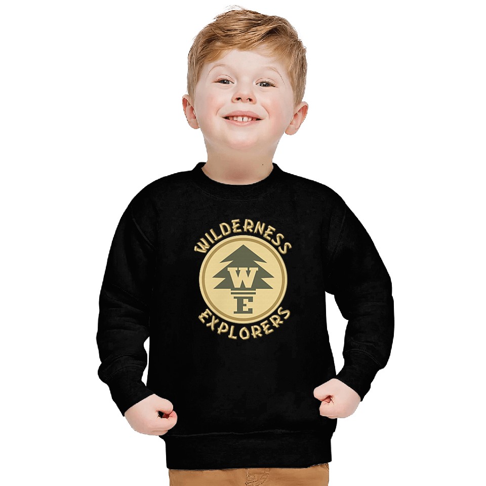 Disneyss Pixars Up Wilderness Explorer Badge Graphic Sweatshirts