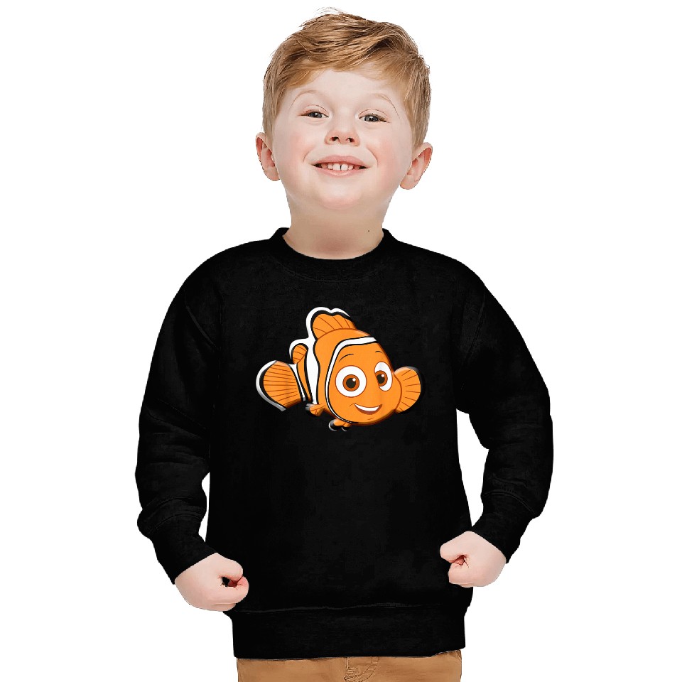 Disneyss Finding Dory Nemo Character Portrait Graphic Sweatshirts