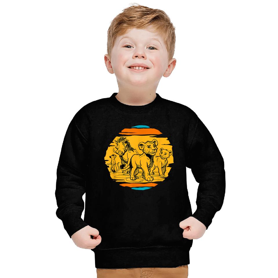 Disneyss Lion King Live Action Simba Nala Timon Pumbaa Sweatshirts