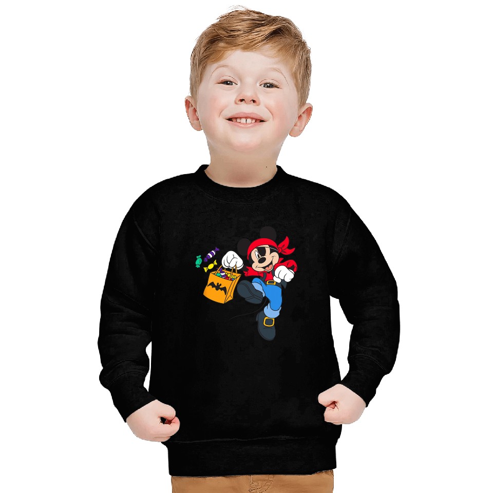 Disney Halloween Pirate Mickey Sweatshirts
