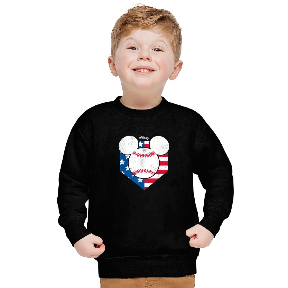 Disney Mickey Baseball Diamond Sweatshirts
