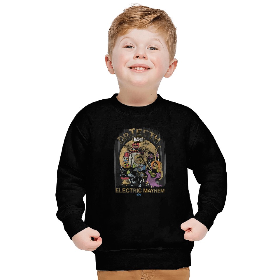 Disney The Muppets Show Dr Teeth Electric Mayhem Distressed Sweatshirts