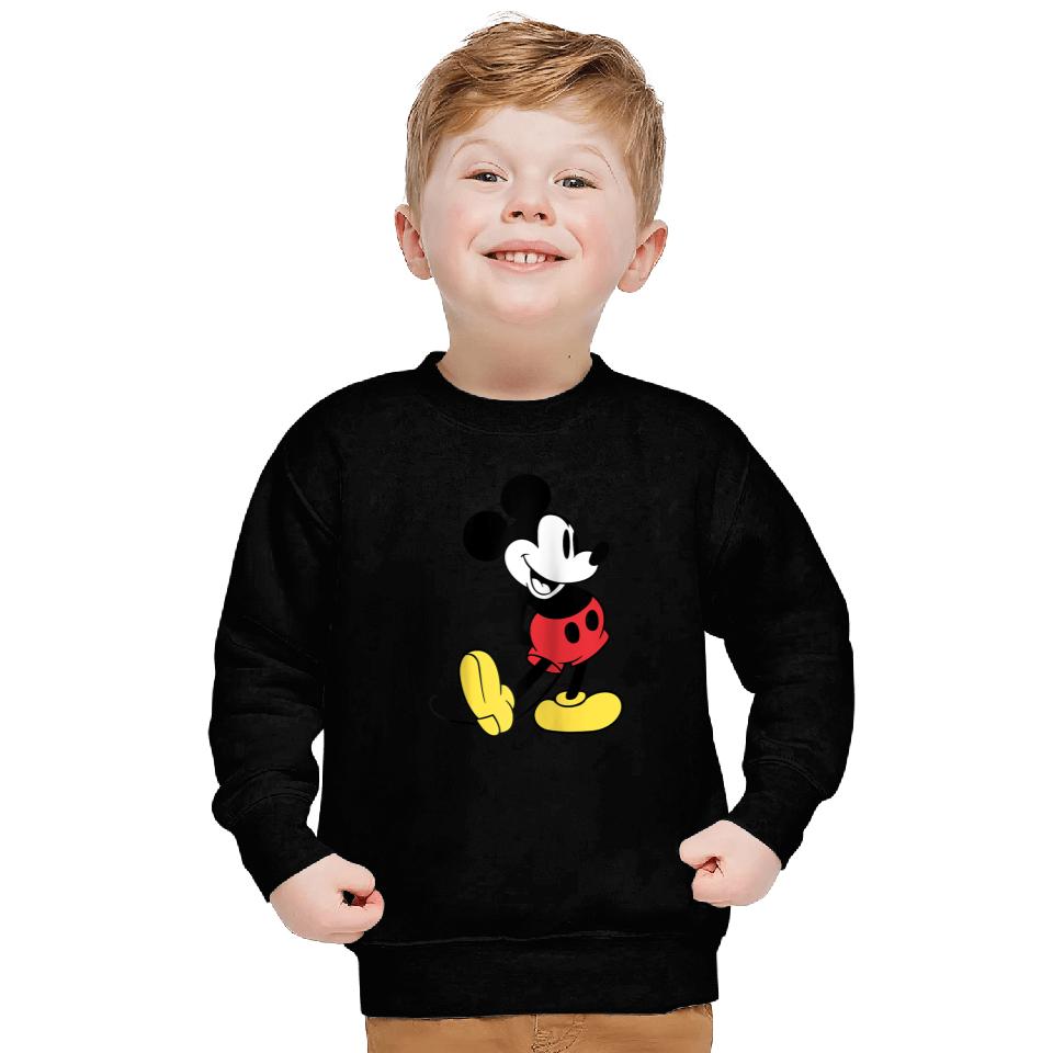Disney Mickey Mouse Classic Raglan Baseball Tee Sweatshirts