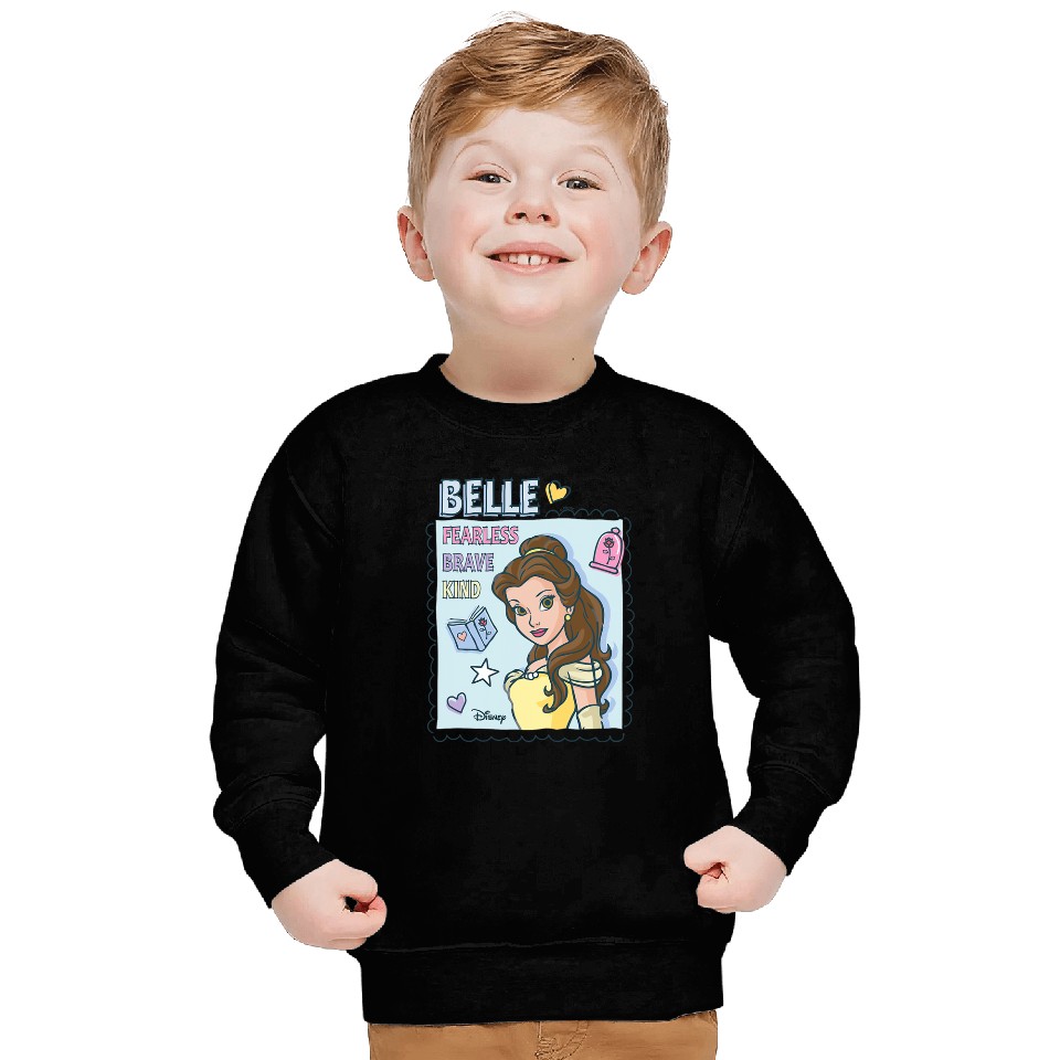 Disney Princess - Belle Fearless Brave Kind Sweatshirts