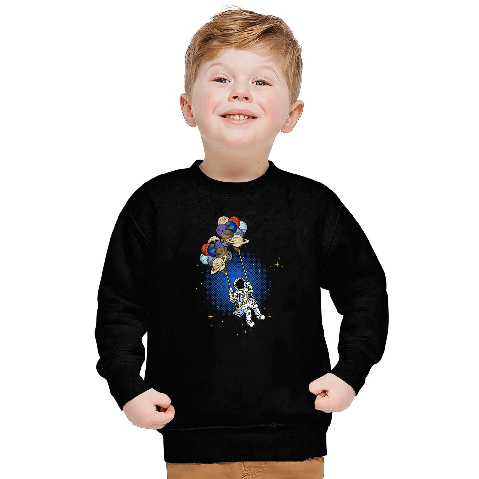Astronauts Outer Space Planet Moon Astronomy Cosmonaut Gift Astronaut Sweatshirts
