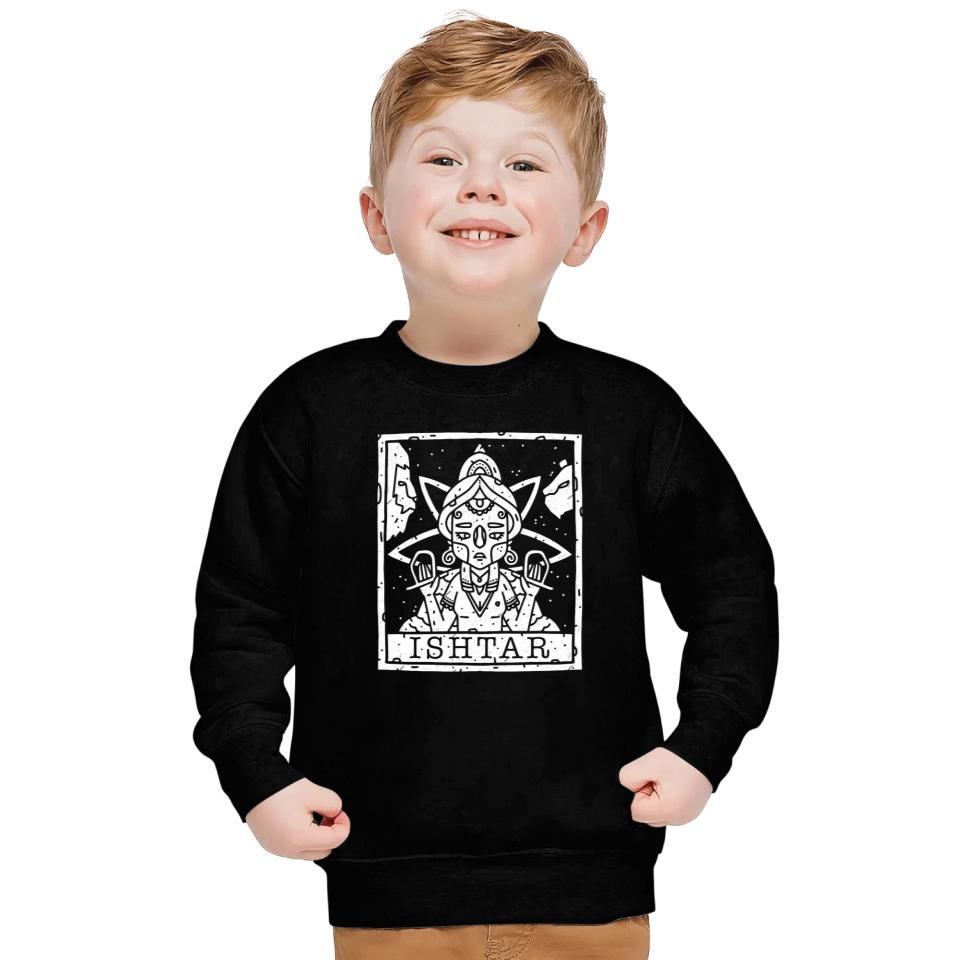 Astronauts Ancient Astronauts Tarot Sumerian Deity Ishtar Gothic Sweatshirts