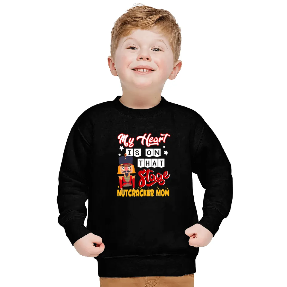 Nutcracker Mom Love Ballet Dance Mom Sweatshirts