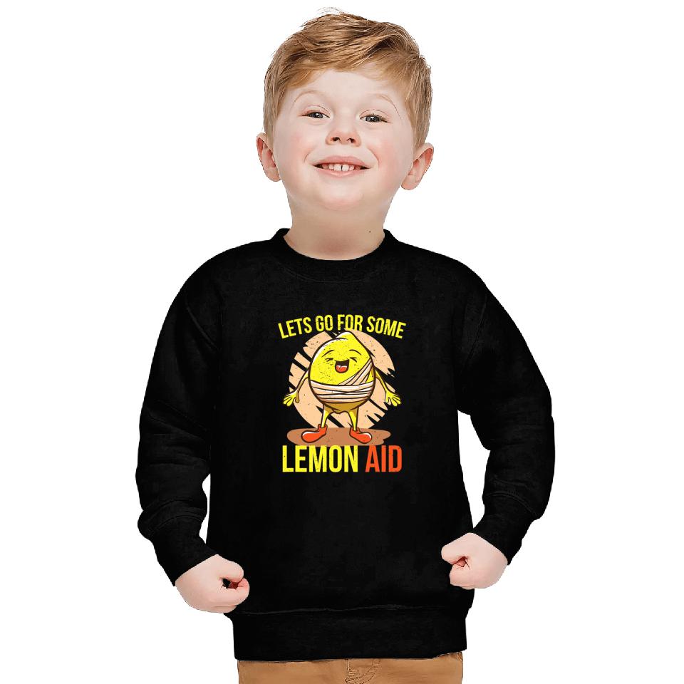 Lets Go For Some Lemon Aide Lemon First Responder Paramedic Sweatshirts