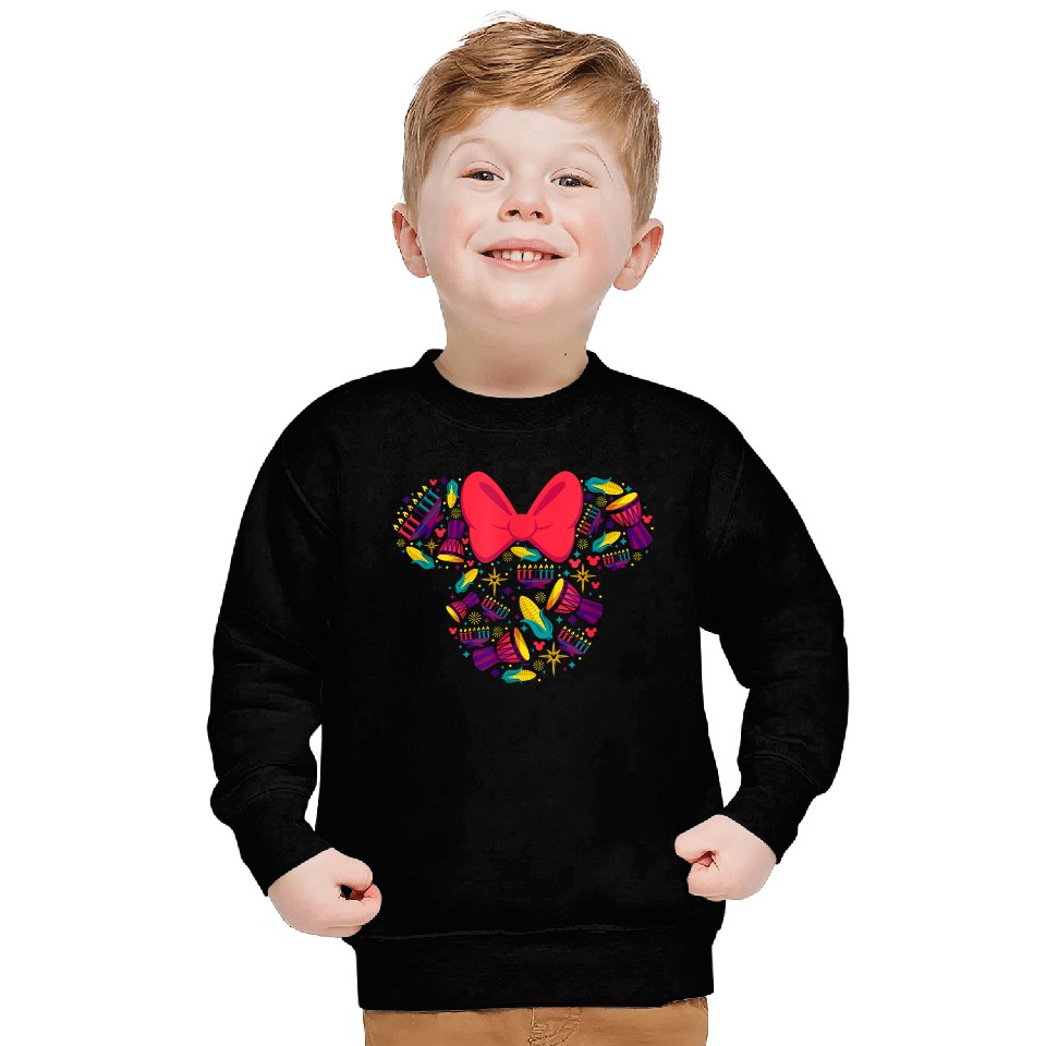 Disneyss Minnie Mouse Icon Kwanzaa Sweatshirts
