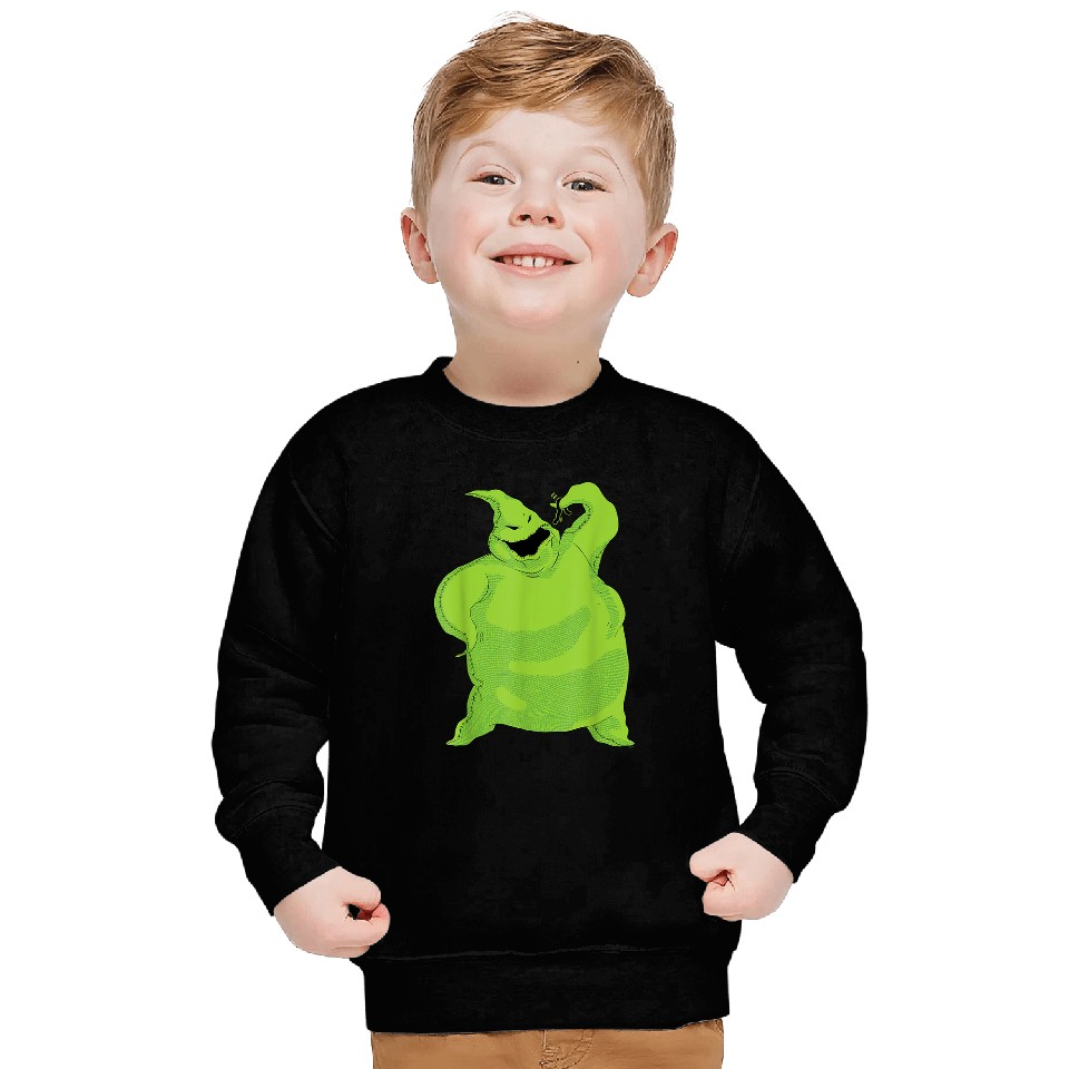 Disneyss The Nightmare Before Christmas Oogie Boogie Snacktime Sweatshirts
