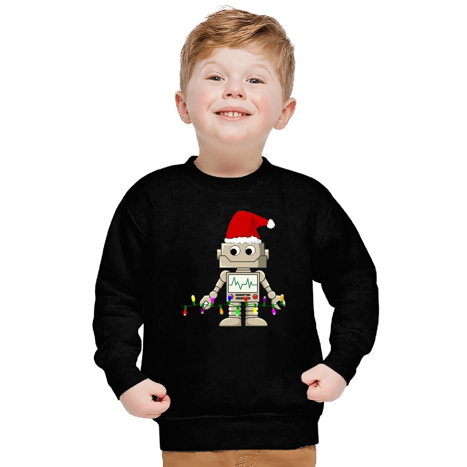 Christmas Robot Essential Sweatshirts