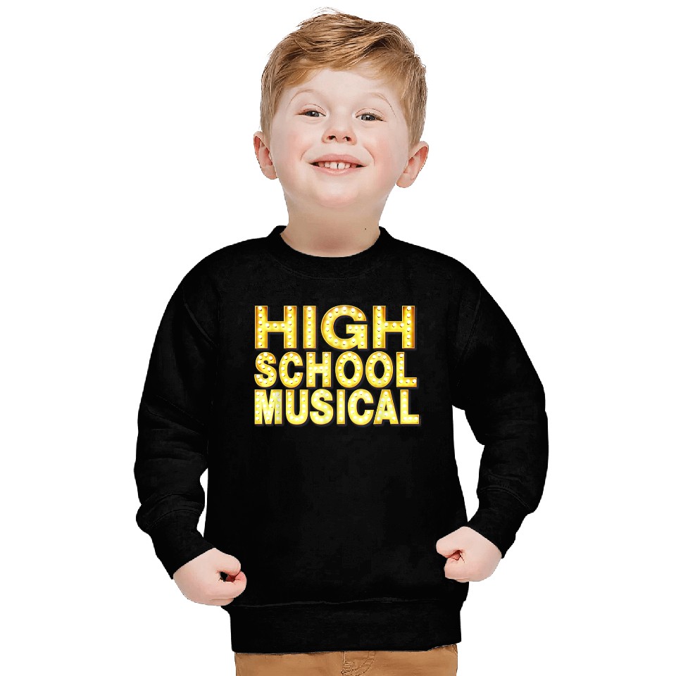 Disneyss Channel  High School Musical Movie Logo Sweatshirts