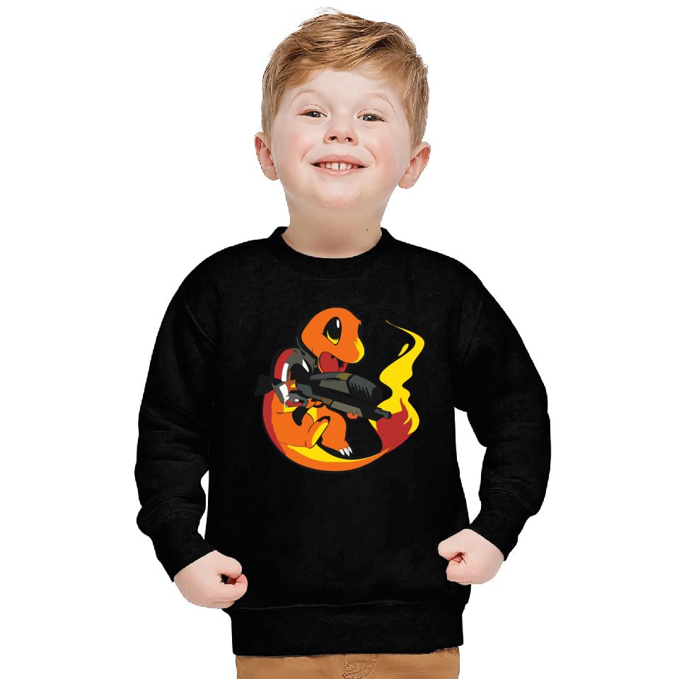 Charmander Shepard Sweatshirts