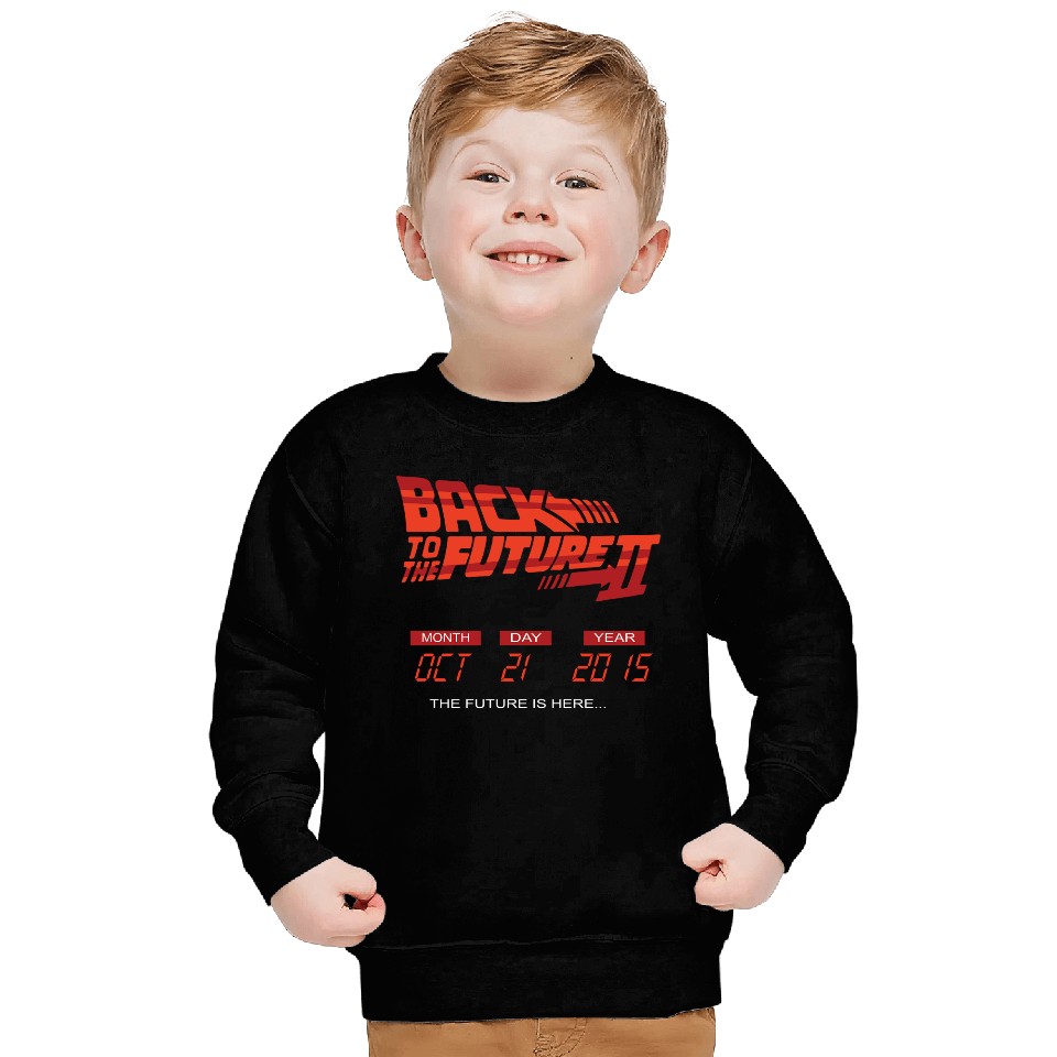 New Back To The Future Ii Future Is Here Sweatshirts
