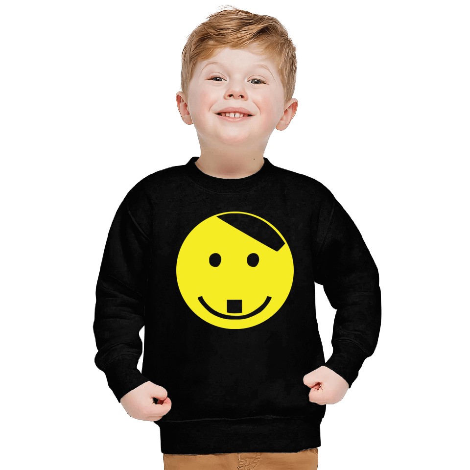 SMILEY FACE ADOLF HITLER Sweatshirts