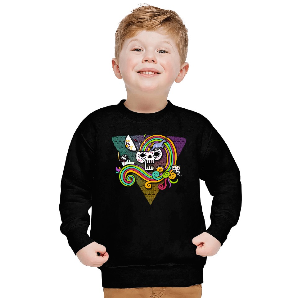Candy Skull Sweatshirts