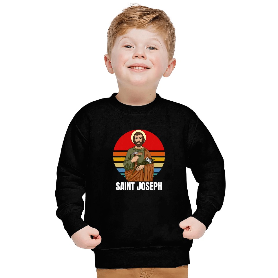 Saint Joseph Catholic Father And Worker 26 Sweatshirts