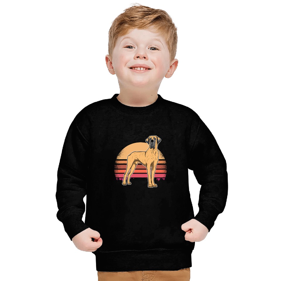 Dog Great Dane German Mastiff Great Dane Sunset 29 9 Sweatshirts
