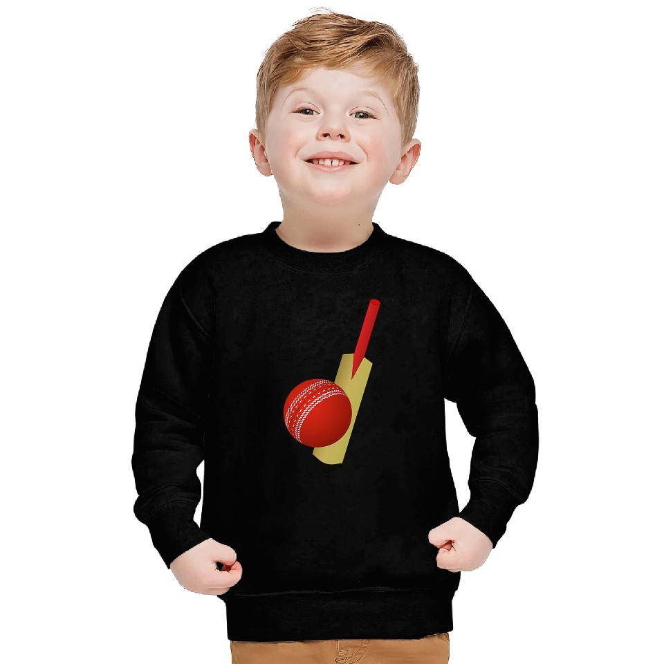 Cricket Fan Ball Sweatshirts