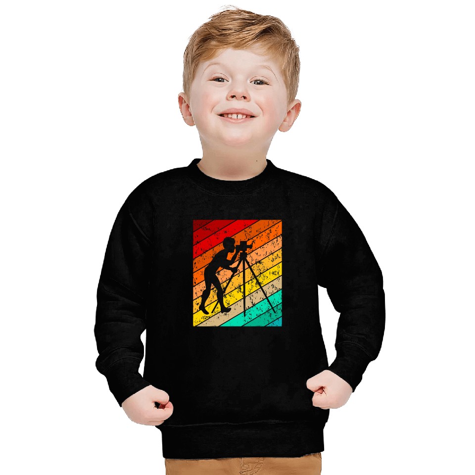 Land Surveyor Technician vintages Retro Sweatshirts