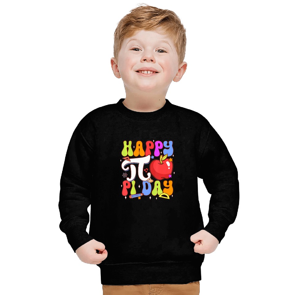 Happy Pi Day Funny Math Geek Nerd Teacher Student Sweatshirts