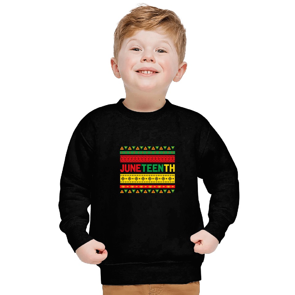 American African Freedom Black History Juneteenth Sweatshirts