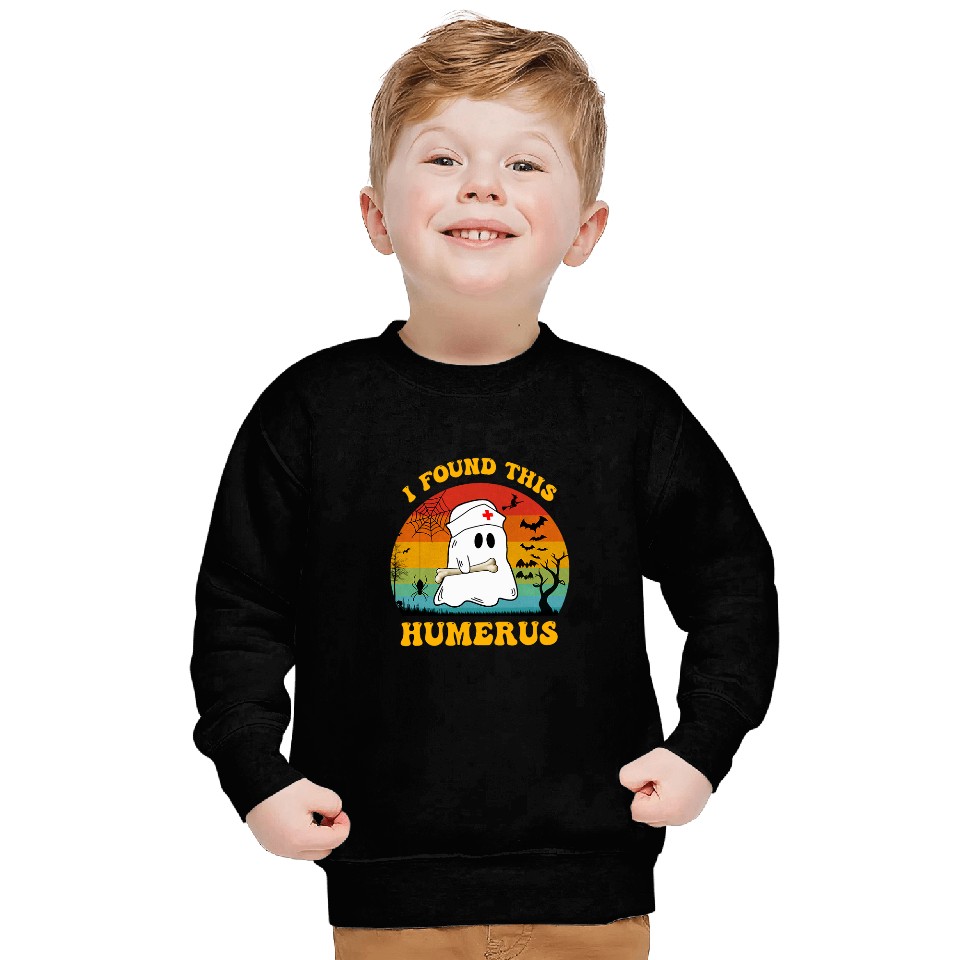 I found this humerus nurses Retro Halloween Costume 1 Sweatshirts