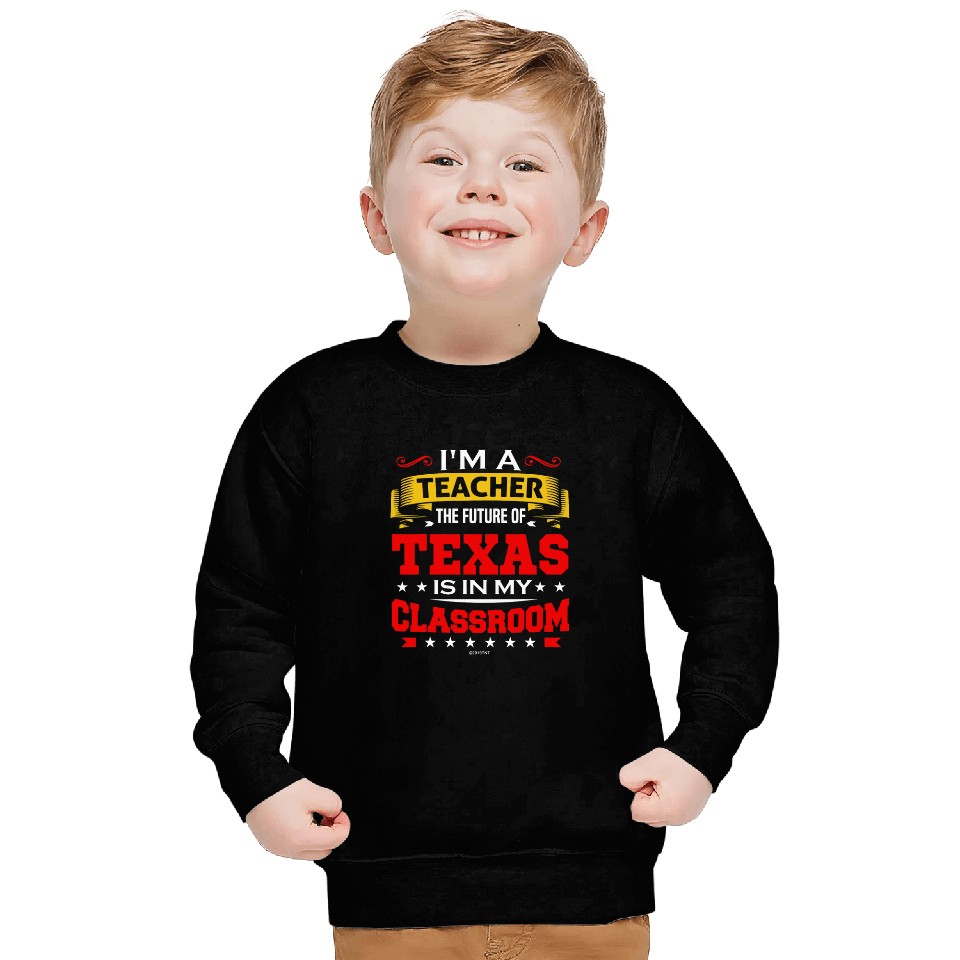 Texas Teacher School Student Pride Sweatshirts