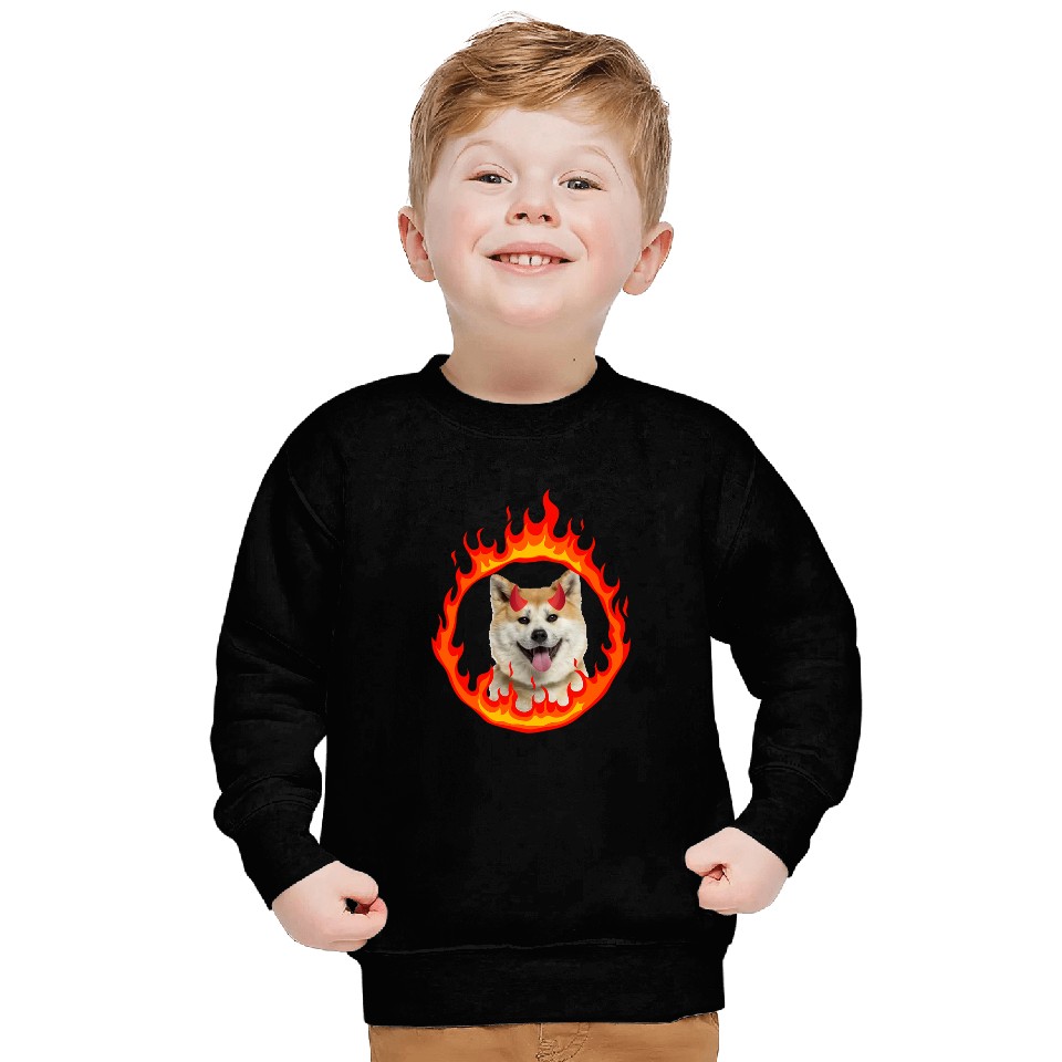 Devil Dog Akita Sweatshirts